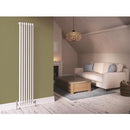 Stelrad Softline 2 Column Radiator Vertical K2 White - 2000 x 444 mm