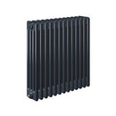 Stelrad Softline 3 Column Concept Radiator K3 Horizontal Anthracite - 600 x 1272 mm
