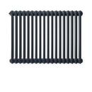 Stelrad Softline 3 Column Concept Radiator K3 Horizontal Anthracite - 600 x 1272 mm