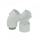 Glow-worm Elbow 45DEG DN60/100 Pp (2 Pieces) 0020257010