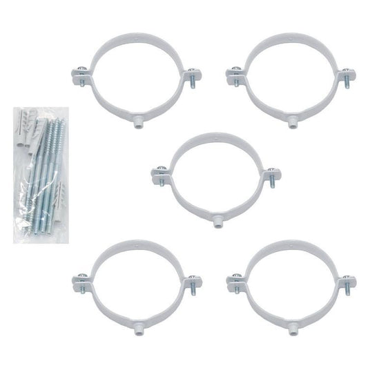Glow-worm Flue Support Clips 200mm DN100 (5 Pcs) 0020267923