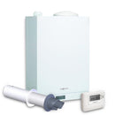 Viessmann Vitodens 111-W 35kW Storage Combi Boiler with Horizontal Flue and Control B1LD010