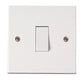 Click Polar 10AX 1 Gang Intermediate Plate Switch