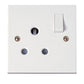 Click Polar 15A Dp Switched Round Pin Socket