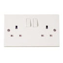Click Polar 13A 2 Gang Dp Switched Socket