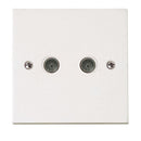 Click Polar Twin Coaxial Outlet