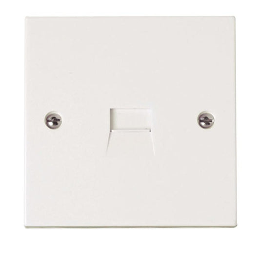 Click Polar Single Telephone Outlet - Master - Urea