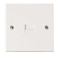 Click Polar Single Telephone Outlet - Secondary - Pc