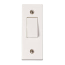 Click Polar 10AX 1 Gang 2 Way Architrave Switch