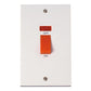 Click Polar 45A 2 Gang Dp Switch with Neon