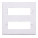 Click Polar 2 Tier Minigrid Unfurnished Plate & Yokes - 12 Apertures - Polar