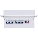 BG 18th Edition 10 Way Populated Consumer Unit with 100A Main Switch