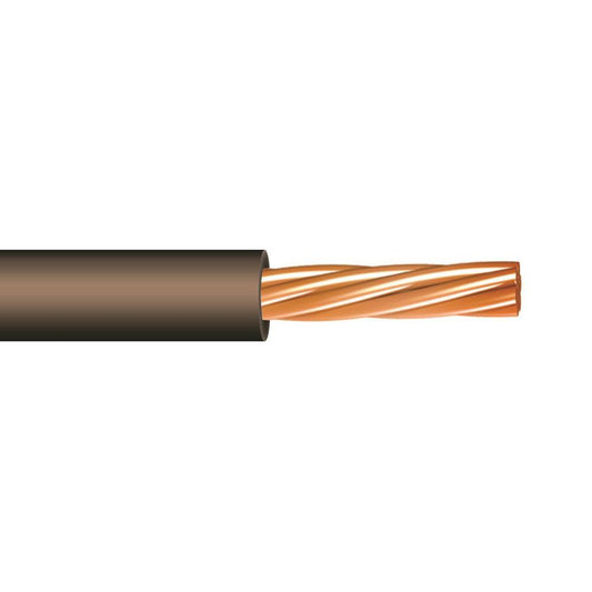 Pitacs 6491 X 10mm 1 Core Brown Cable - 50m Drum