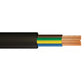 Pitacs 3183Y 0.75mm 3 Core Black Flex Cable - 50m Drum