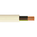 Pitacs 3184Y 1.0mm 4 Core White Flex Cable - 50m Drum