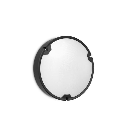 Kosnic KBHC7-TBLK LED Bulkhead IP65 Trim Black Colour