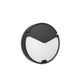 Kosnic KBHC7-TLID LED Bulkhead IP65 Eyelid Trim Black Colour