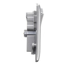 BG Brushed Steel 13A Wifi Socket With USB - NBS22UWRG