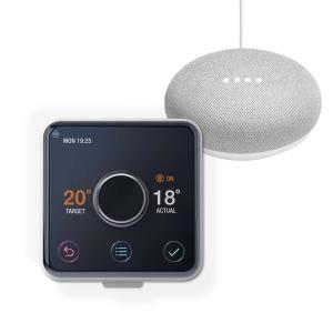Hive Smart Heating Thermostat with Google Home Mini