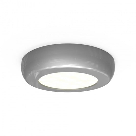 4 Lite 4L1/1201 Silver Circular LED Cabinet Light