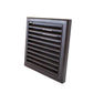 Airflow 100mm Fixed Grille - Brown
