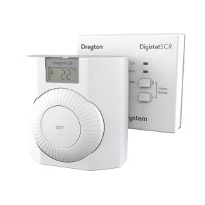 Drayton Digistat+ RF Wireless Programmable Room Thermostat with SCR RF601N