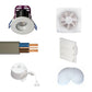 Bathroom Lighting & Ventilation Installation Pack