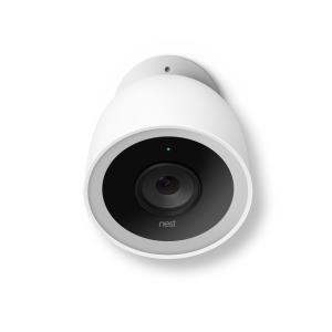 Google Nest IQ Outdoor Camera & Google Nest Mini