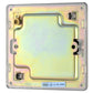 BG FBN94 1 Gang Blank Plate - Screwless Flatplate - Black Nickel