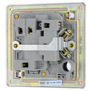 BG FPC50 13A Fused Connection Unit Switched - Screwless Flatplate - Polished Chrome