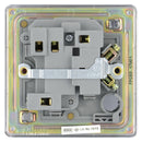 BG FPC50 13A Fused Connection Unit Switched - Screwless Flatplate - Polished Chrome