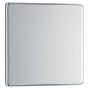 BG FPC94 1 Gang Blank Plate - Screwless Flatplate - Polished Chrome