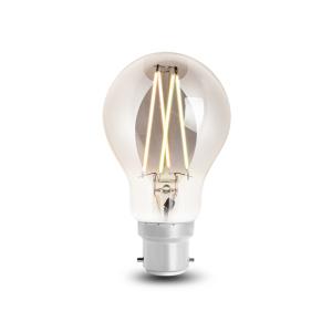 4Lite WIZ A60 Tunable White Smart Filament Bulb - Smoky - B22 - 6.5W