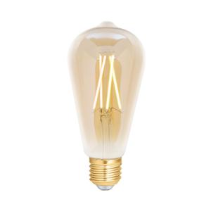 4Lite WIZ ST64 Tunable White Smart Filament Bulb - Amber - E27 - 6.5W