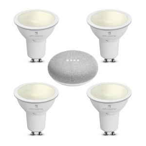 WIZ Dimmable Smart GU10 with Google Mini