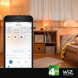 WIZ Dimmable Smart GU10 with Google Mini