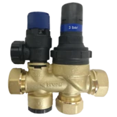 Gledhill Stainlesslite Pre-Plumbed Inlet Group Set At 3 Bar C/w Expansion Relief Valve Set At 4.5 Bar SG031-Supplieddirect.co.uk