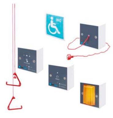 Caresafe Single Zone Accessible Toilet Alarm Kit
