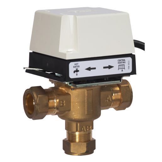 Gledhill Boilermate 3 28mm Motorised Valve XG142-Supplieddirect.co.uk